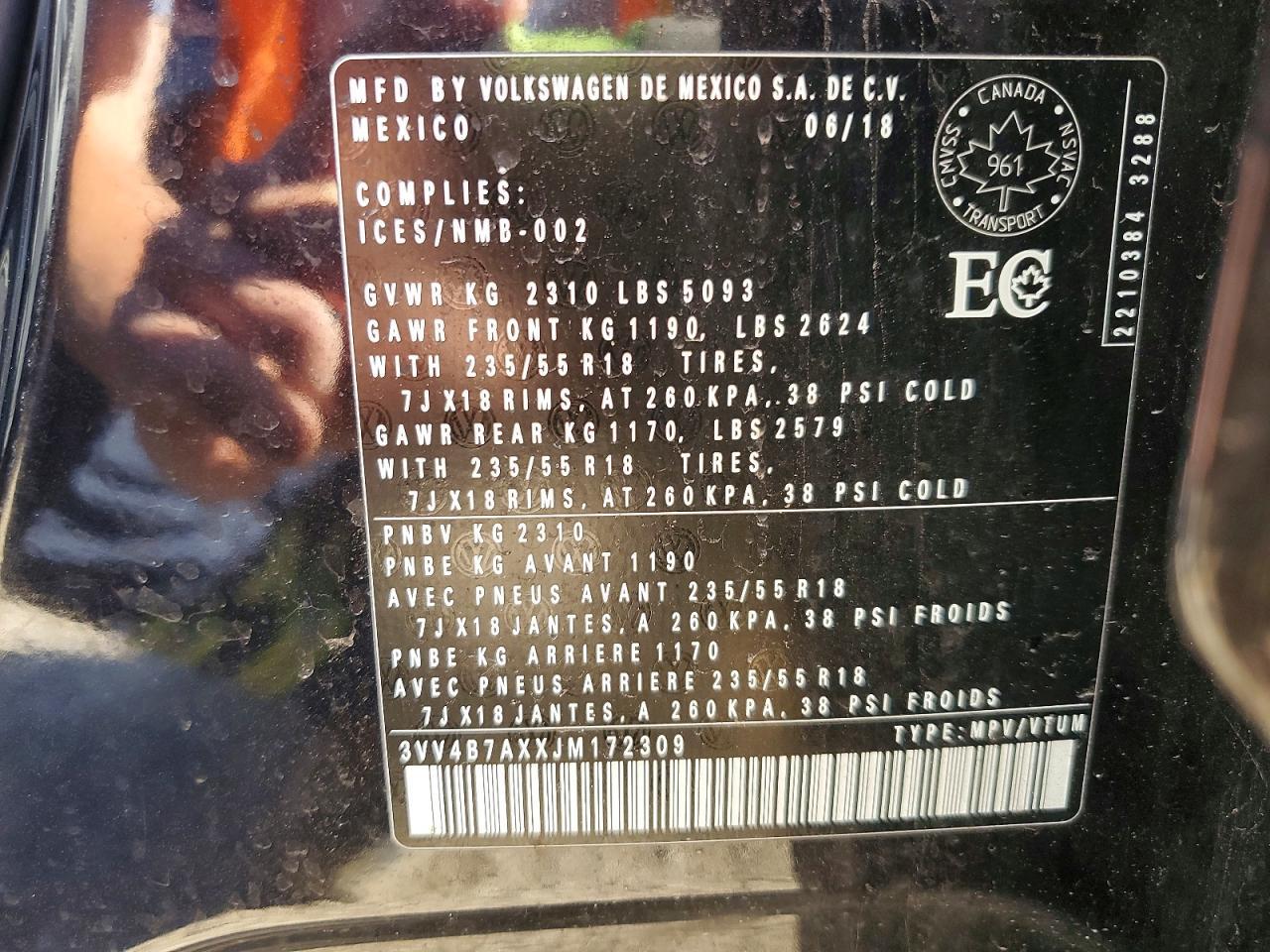 2018 Volkswagen Tiguan Sel Premium - zdjęcie 13
