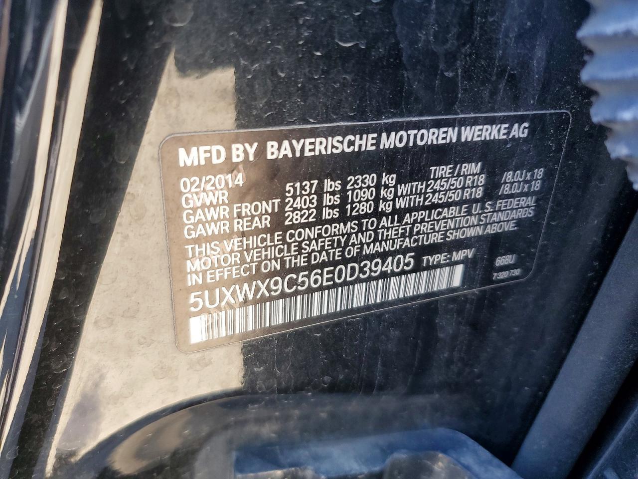 2014 BMW X3 xDrive28I - zdjęcie 13