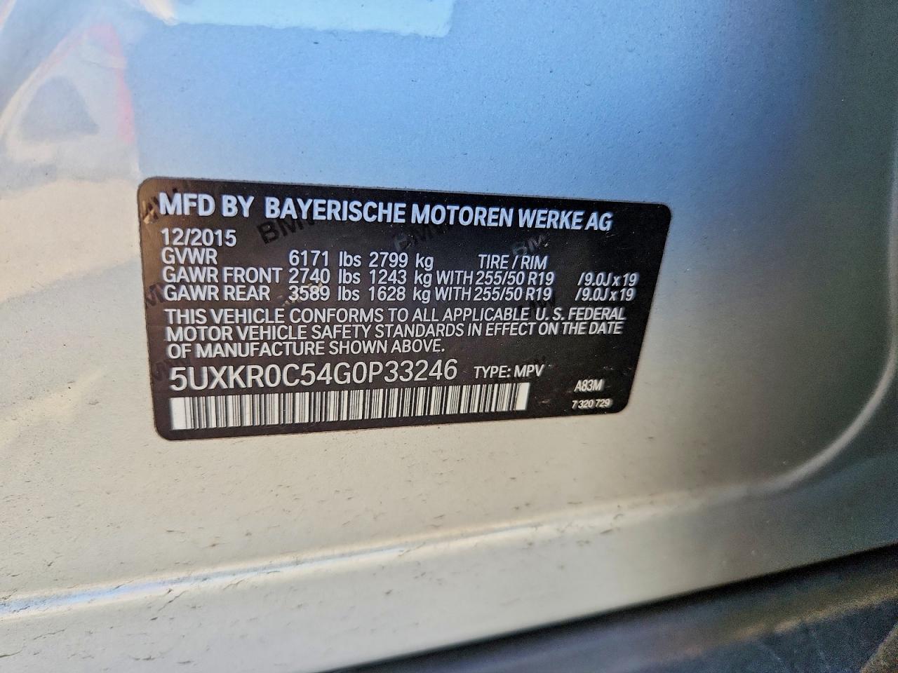 2016 BMW X5 xDrive35I - zdjęcie 13
