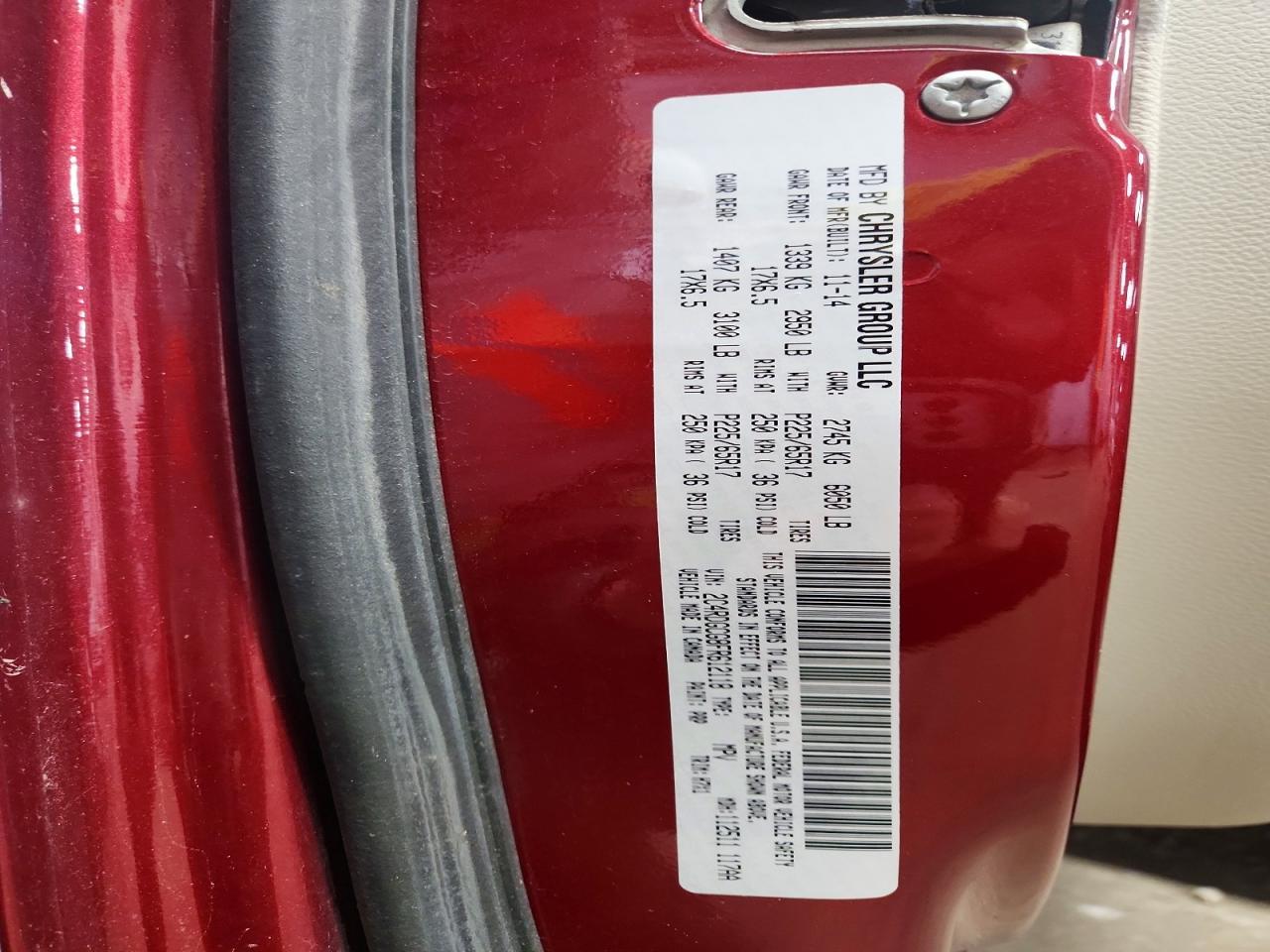 2015 Dodge Grand Caravan Sxt - zdjęcie 13