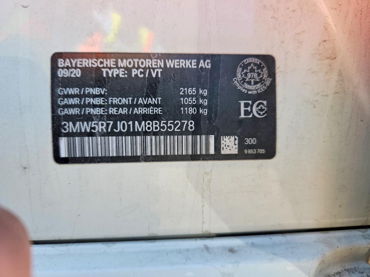 2021 BMW 330Xi - zdjęcie 12