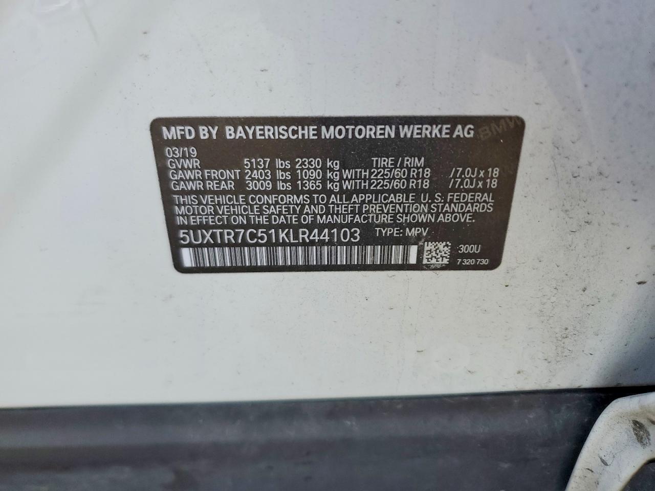 2019 BMW X3 Sdrive30I - zdjęcie 14