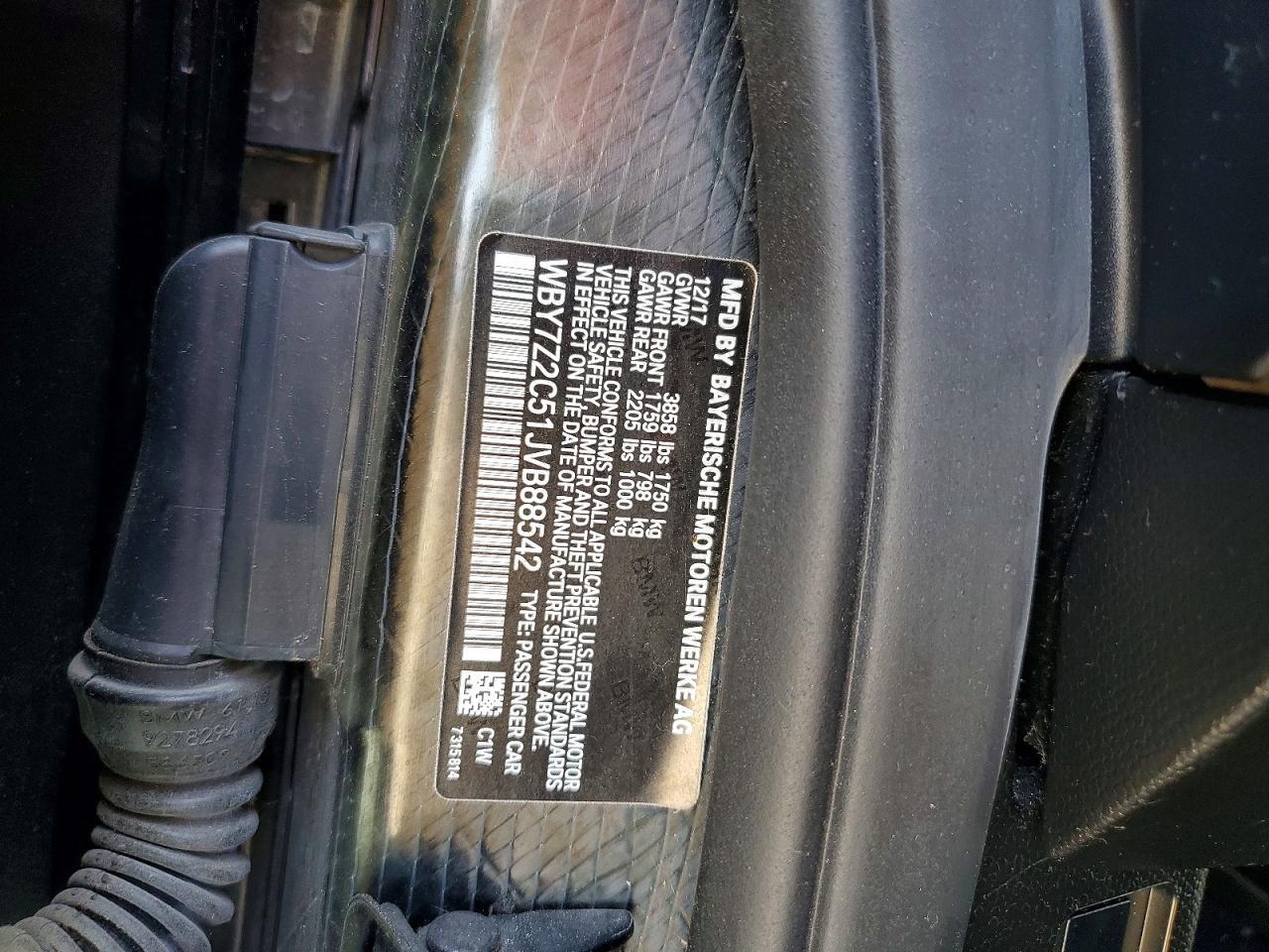 2018 BMW I3 Bev - zdjęcie 12