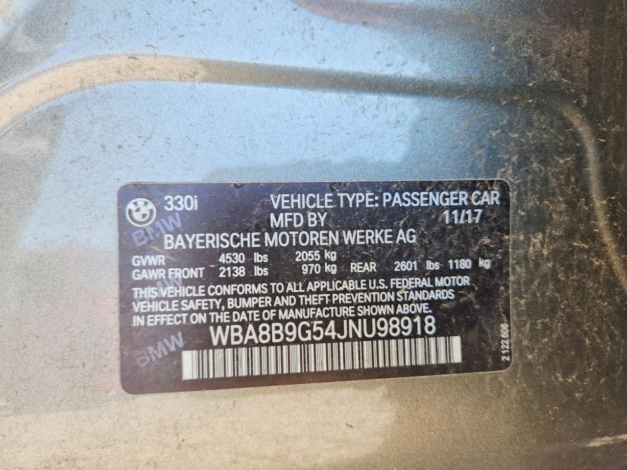2018 BMW 330 I - zdjęcie 12