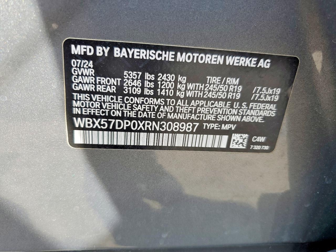 2024 BMW X3 xDrive30I - zdjęcie 13