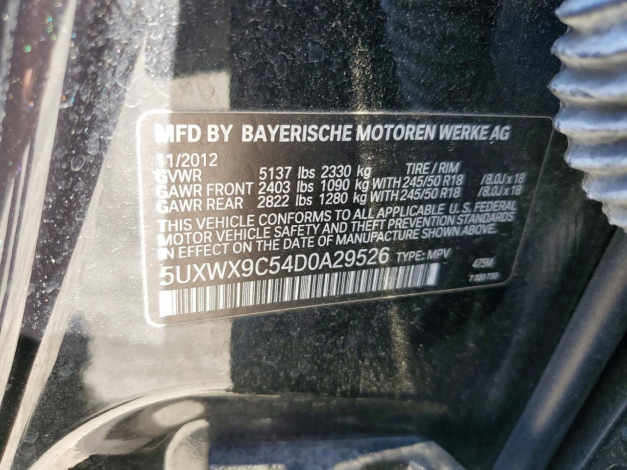 2013 BMW X3 xDrive28I - zdjęcie 13