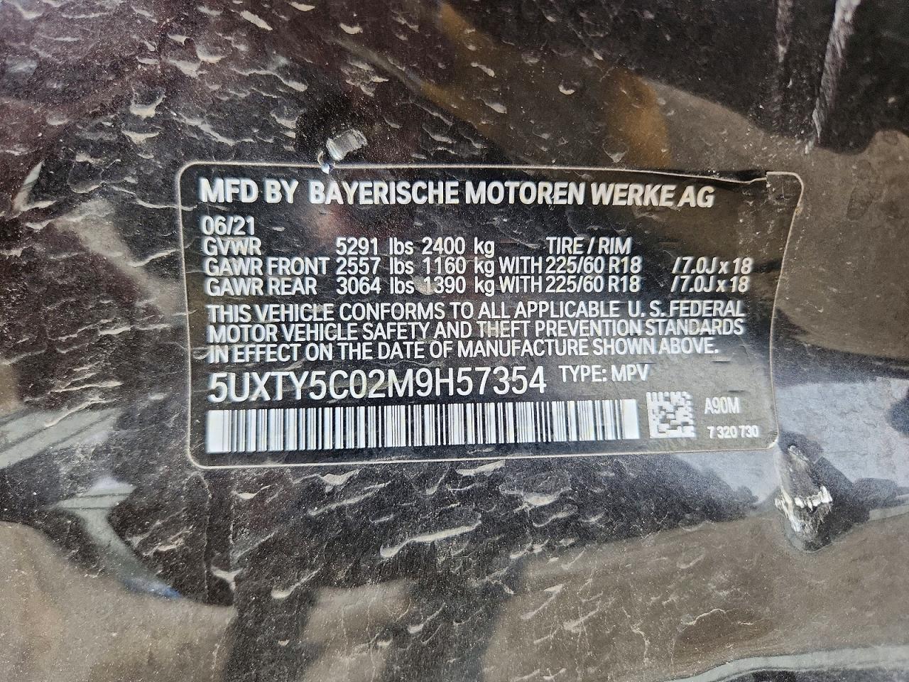 2021 BMW X3 xDrive30I - zdjęcie 13