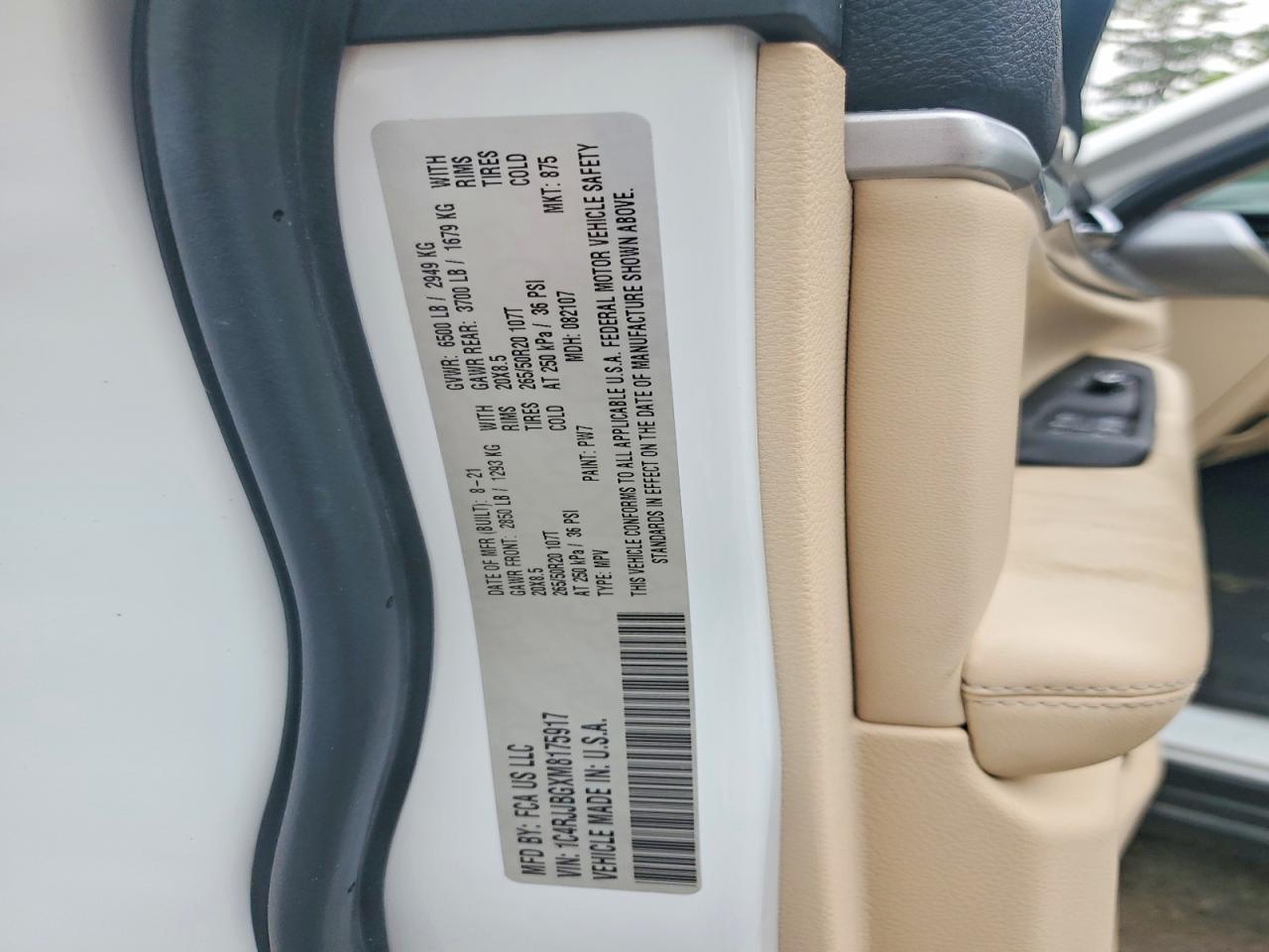 2021 Jeep Grand Cherokee L Limited - zdjęcie 12