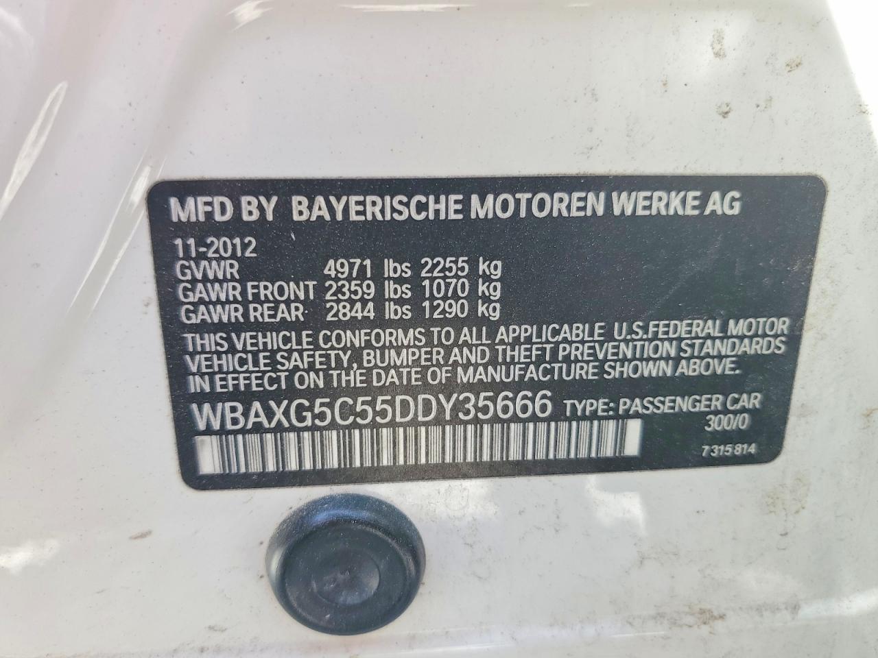 2013 BMW 528 I - zdjęcie 12