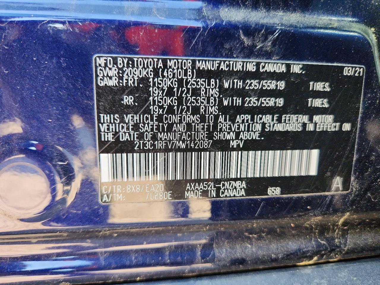 2021 Toyota Rav4 Xle Premium - zdjęcie 13