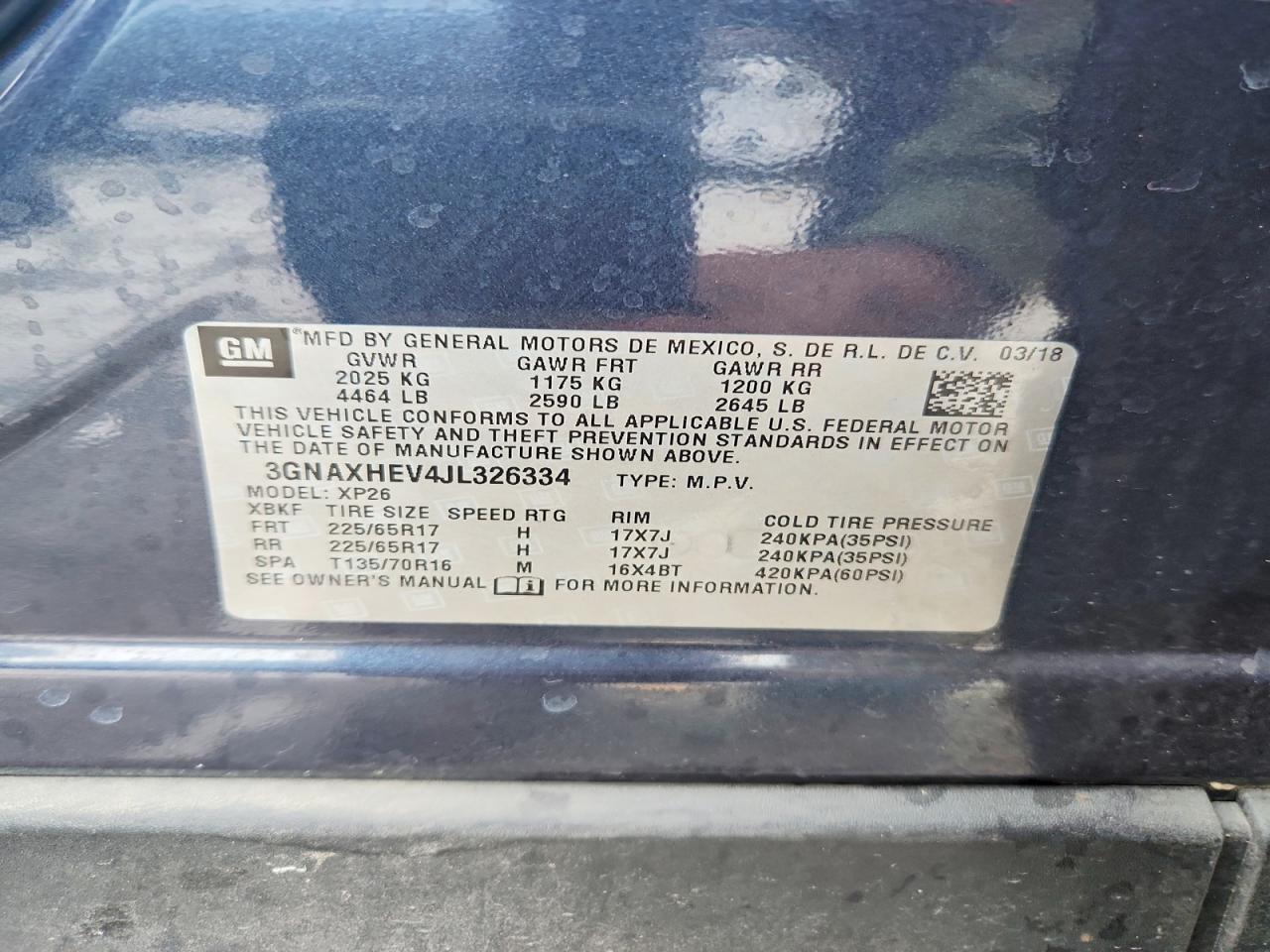 2018 Chevrolet Equinox Ls - zdjęcie 12
