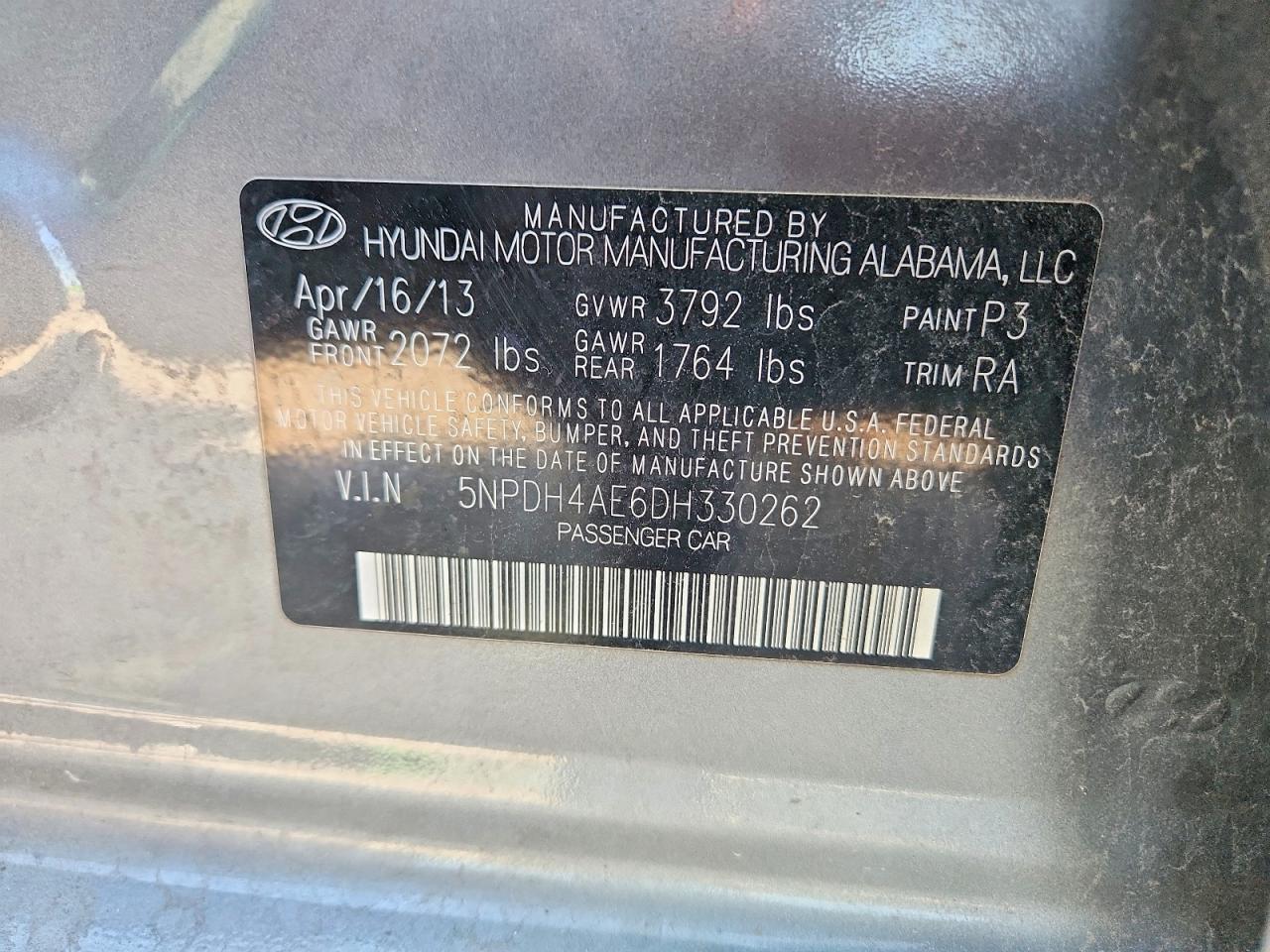 2013 Hyundai Elantra Gls - zdjęcie 12