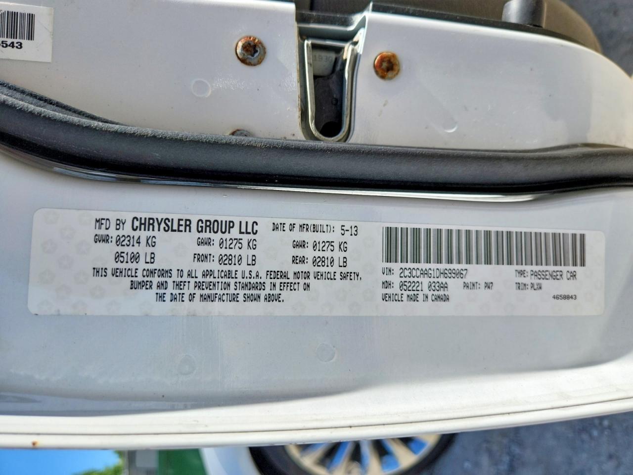 2013 Chrysler 300 - zdjęcie 12