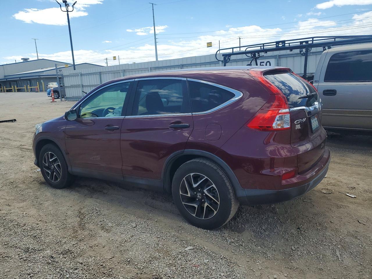 2016 Honda Cr-V Se - zdjęcie 2