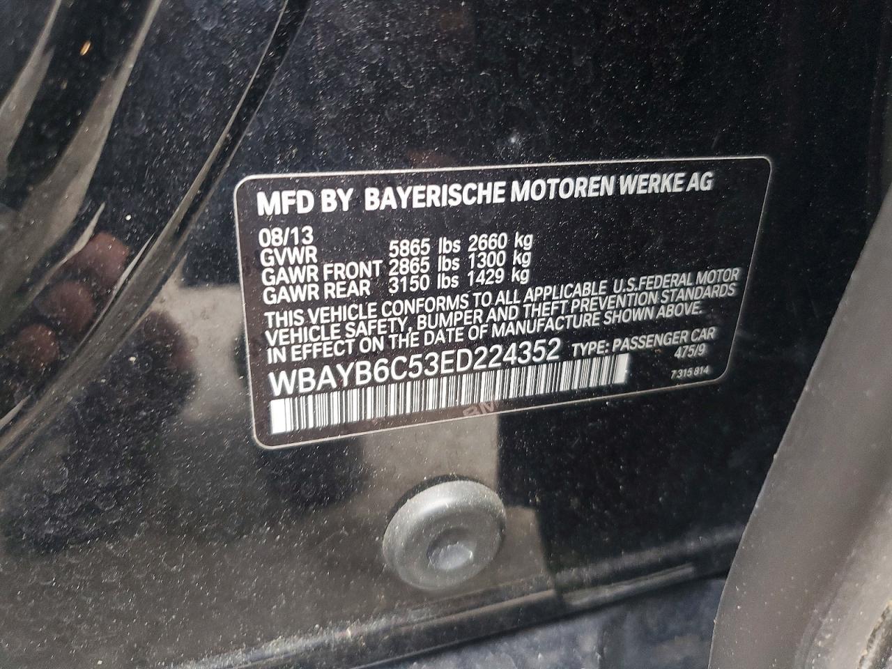 2014 BMW 750 Xi - zdjęcie 12