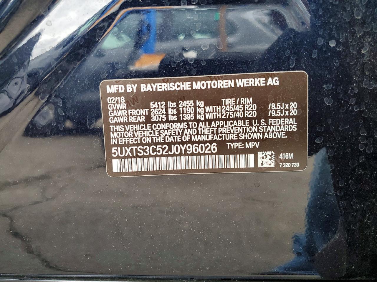 2018 BMW X3 xDrivem40I - zdjęcie 12