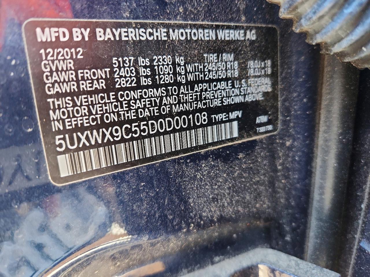 2013 BMW X3 xDrive28I - zdjęcie 13