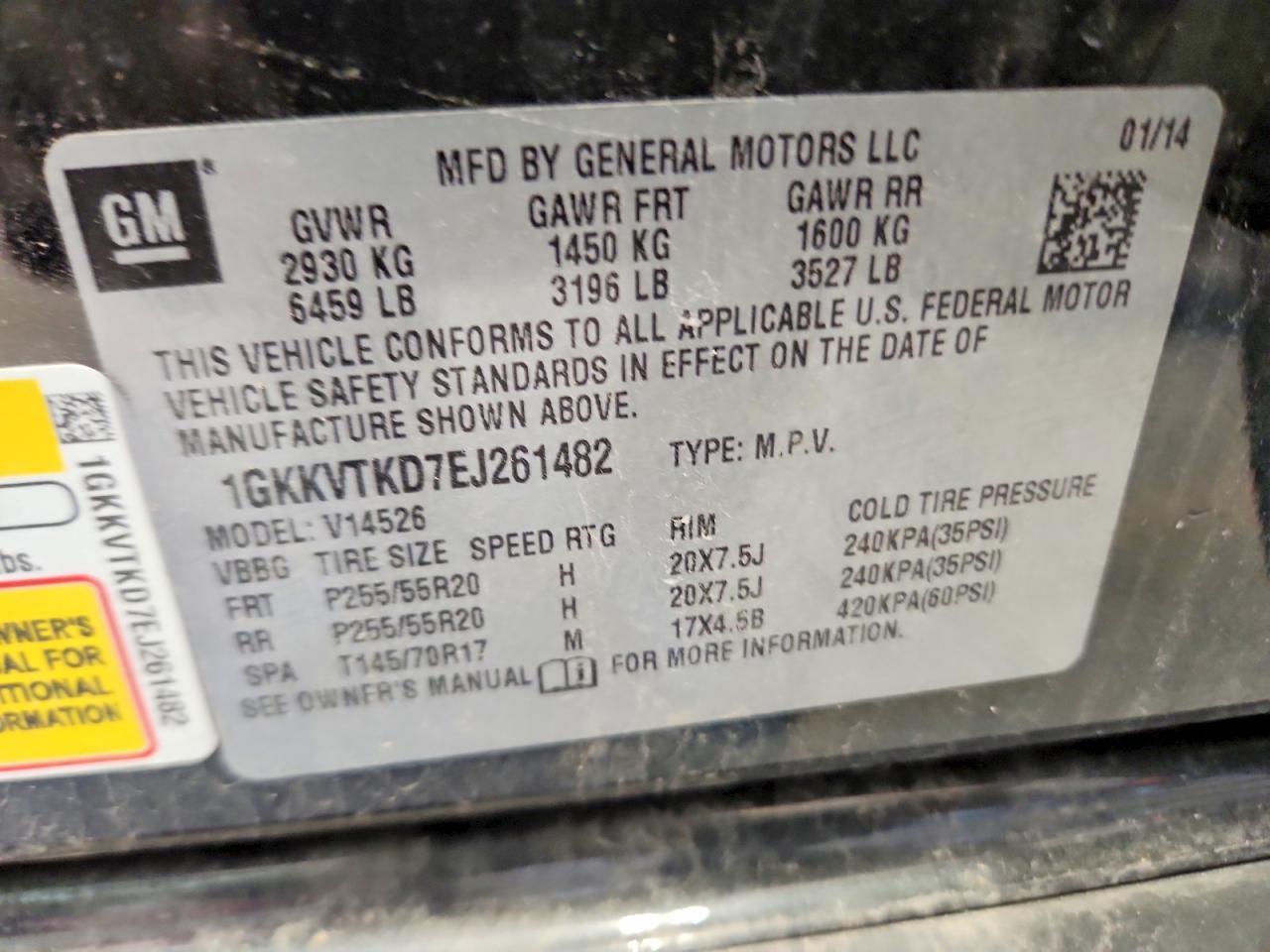 2014 GMC Acadia Denali - zdjęcie 13