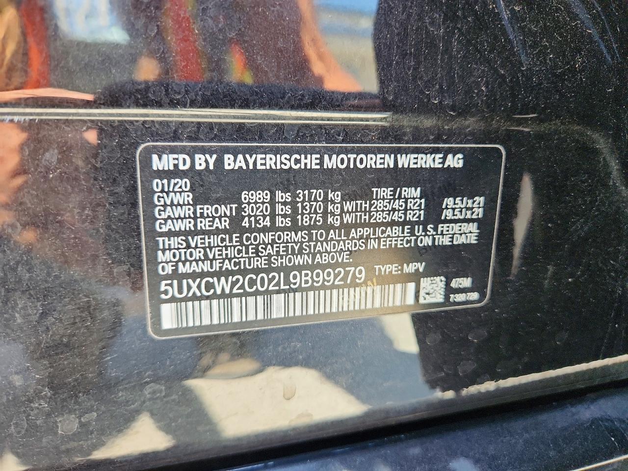 2020 BMW X7 xDrive40I - zdjęcie 13