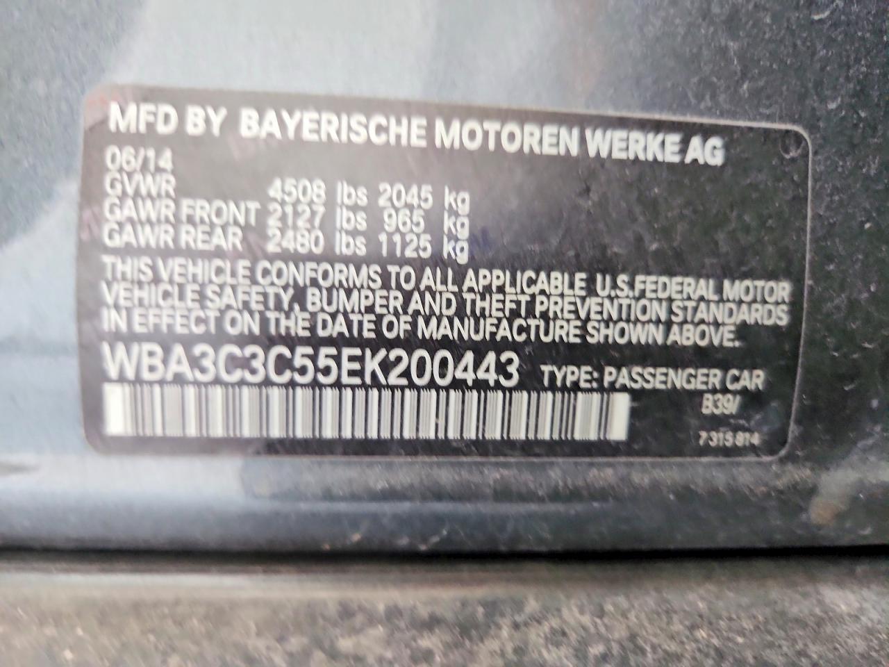 2014 BMW 320 I xDrive - zdjęcie 13