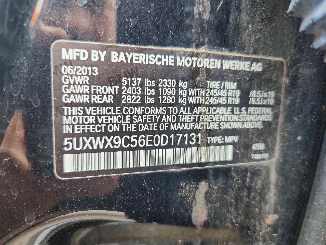2014 BMW X3 xDrive28I - zdjęcie 13