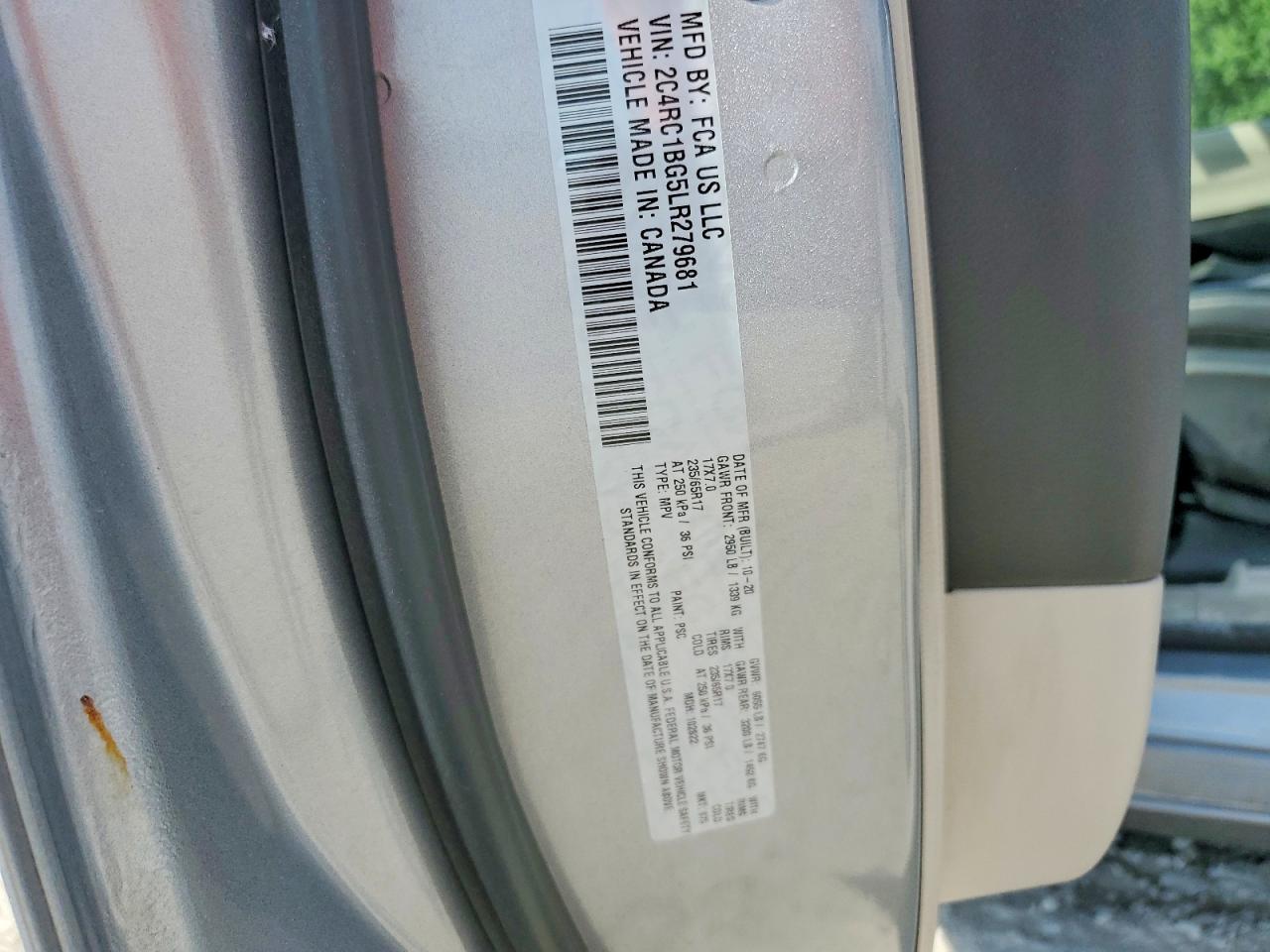 2020 Chrysler Pacifica Touring L - zdjęcie 13