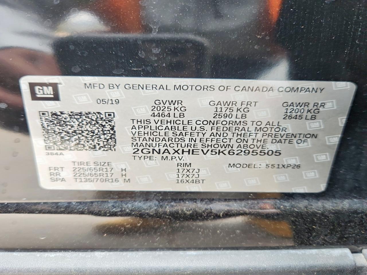 2019 Chevrolet Equinox Ls - zdjęcie 13