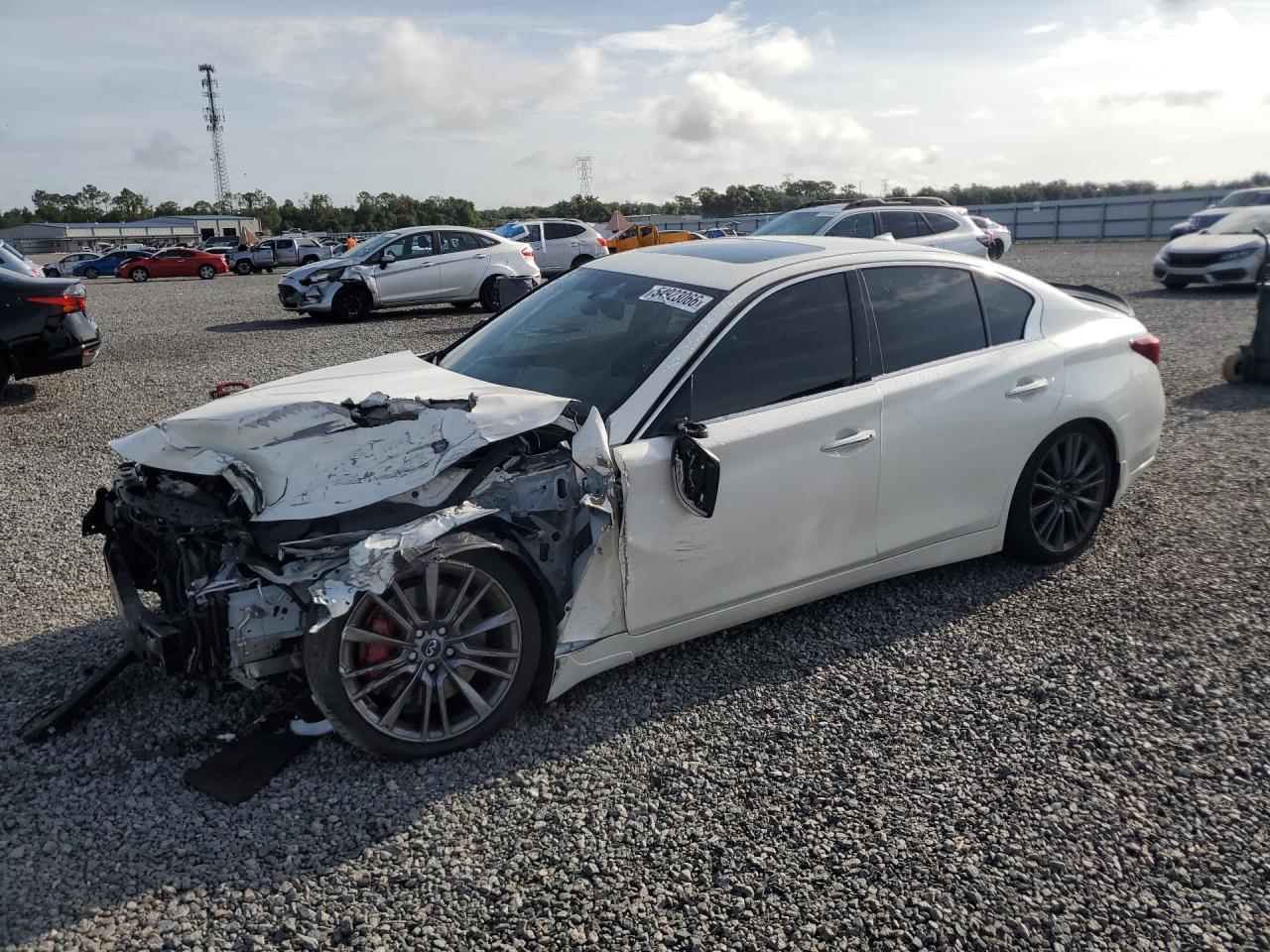 2018 Infiniti Q50 Red Sport 400 - zdjęcie główne