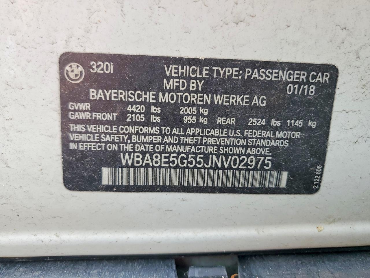 2018 BMW Seria 3 320i - zdjęcie 12
