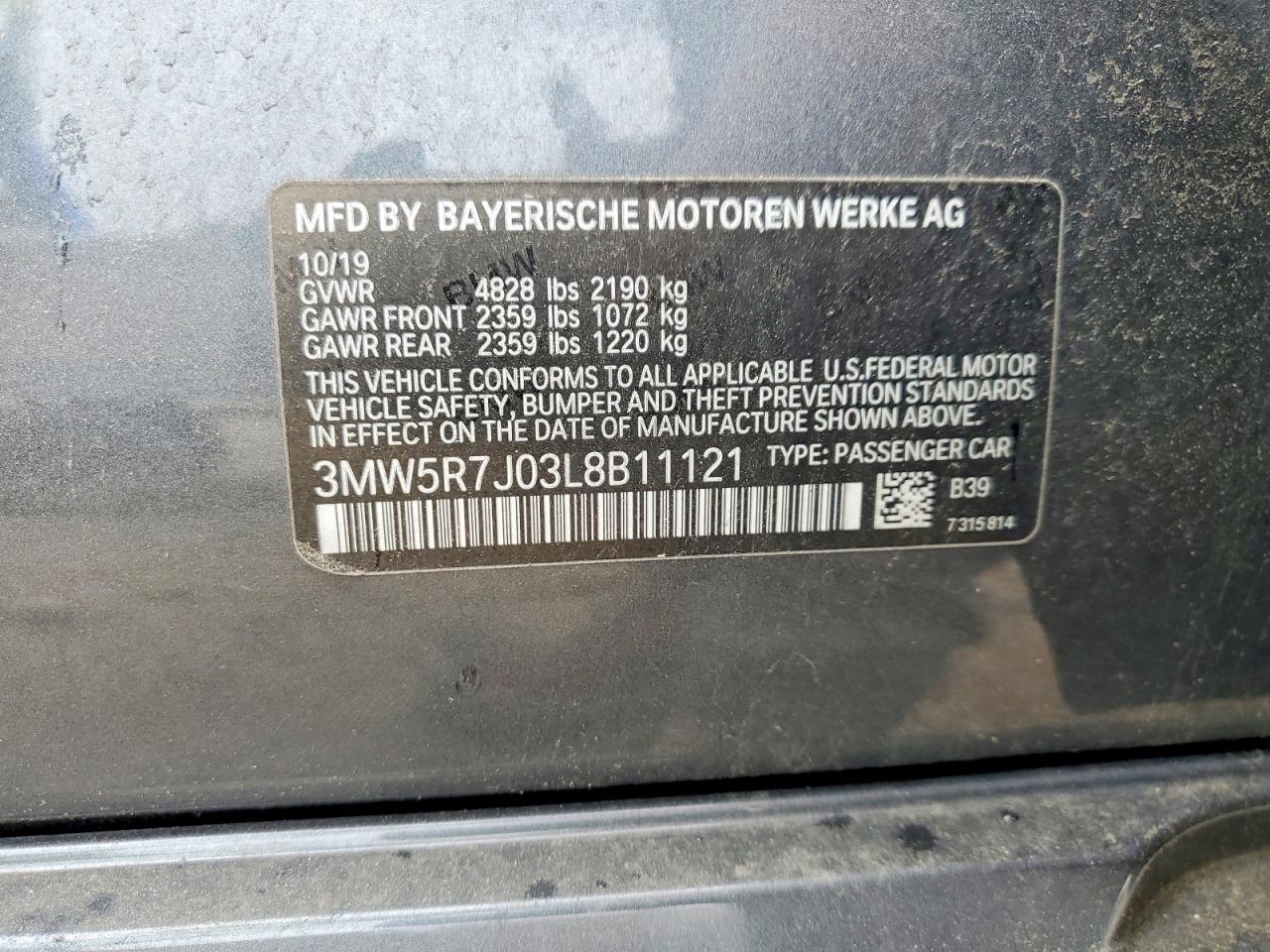 2020 BMW 330Xi - zdjęcie 12