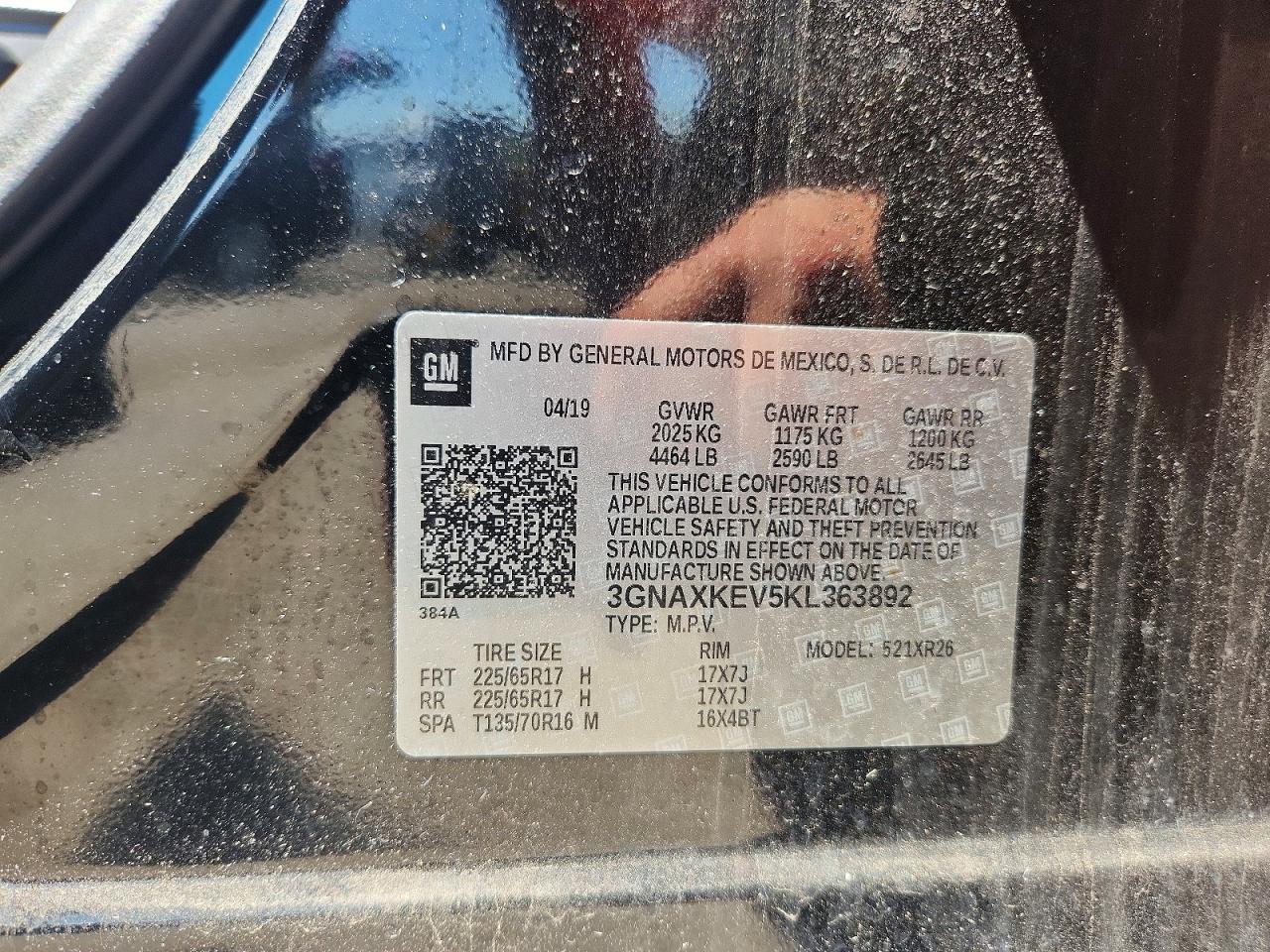 2019 Chevrolet Equinox Lt - zdjęcie 13