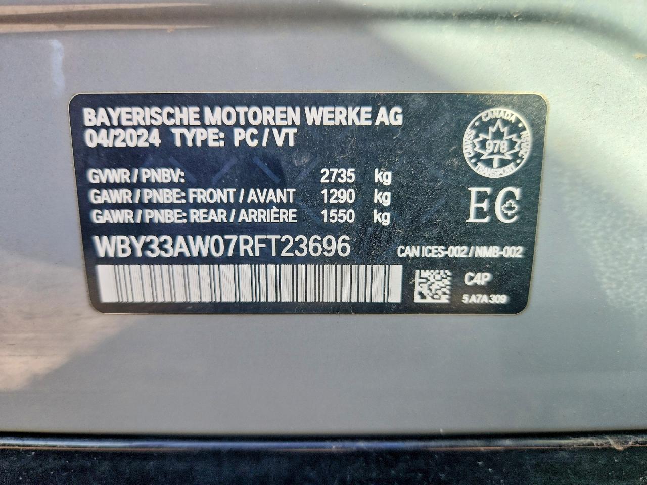 2024 BMW I4 M50 - zdjęcie 12