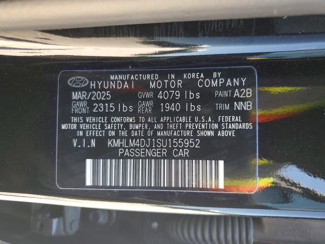 2025 Hyundai Elantra Hybrid Sel Sport - zdjęcie 12