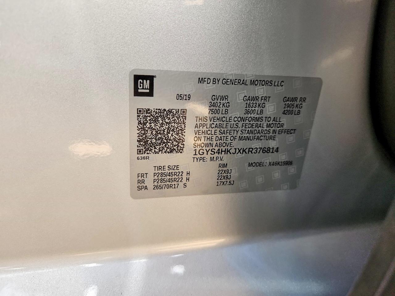 2019 Cadillac Escalade Esv Luxury - zdjęcie 12