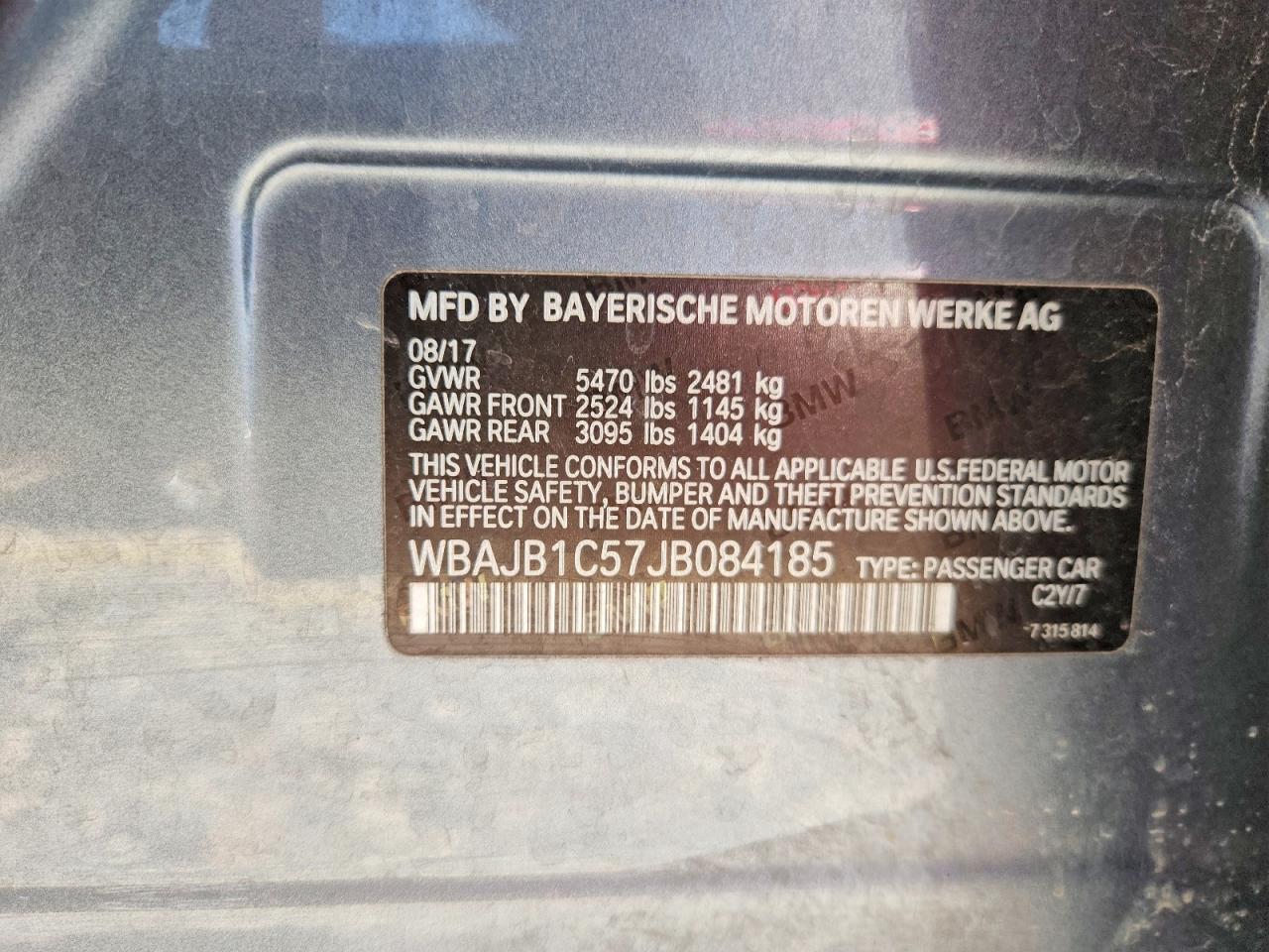 2018 BMW Seria 5 530e - zdjęcie 12