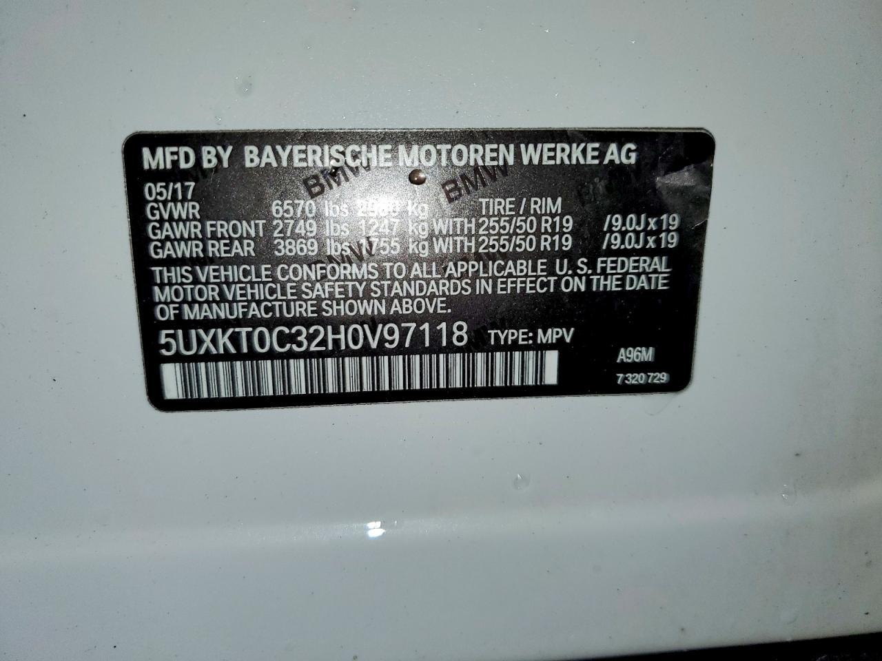 2017 BMW X5 Xdr40E - zdjęcie 13