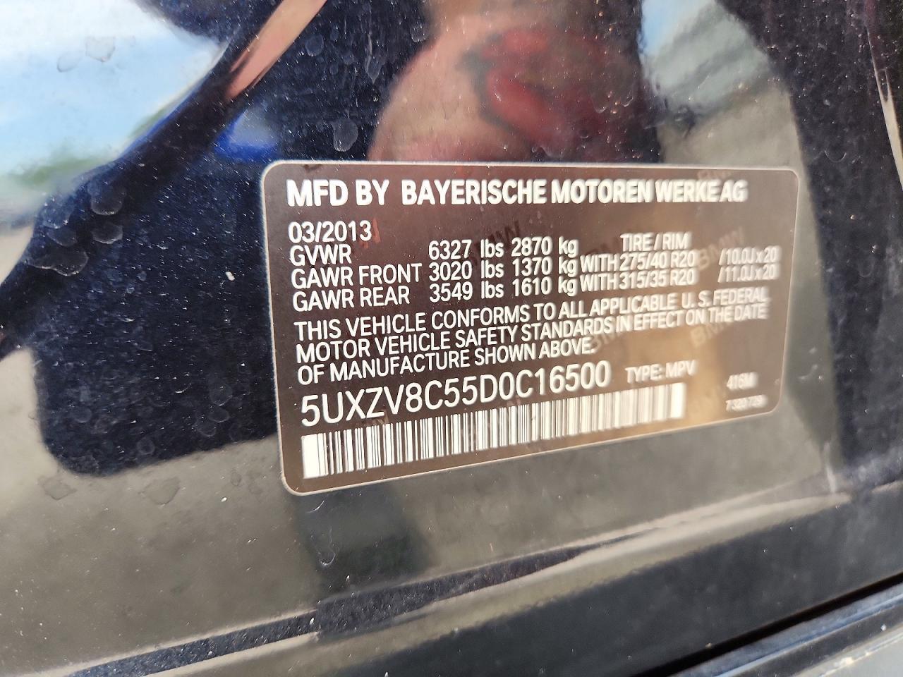 2013 BMW X5 xDrive50I - zdjęcie 13