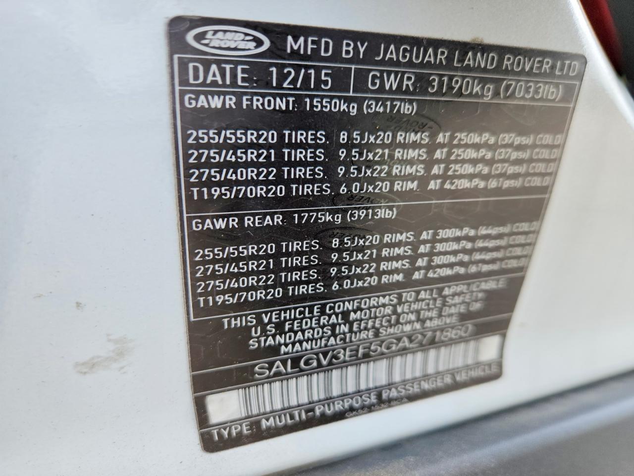 2016 Land Rover Range Rover Autobiography - zdjęcie 12
