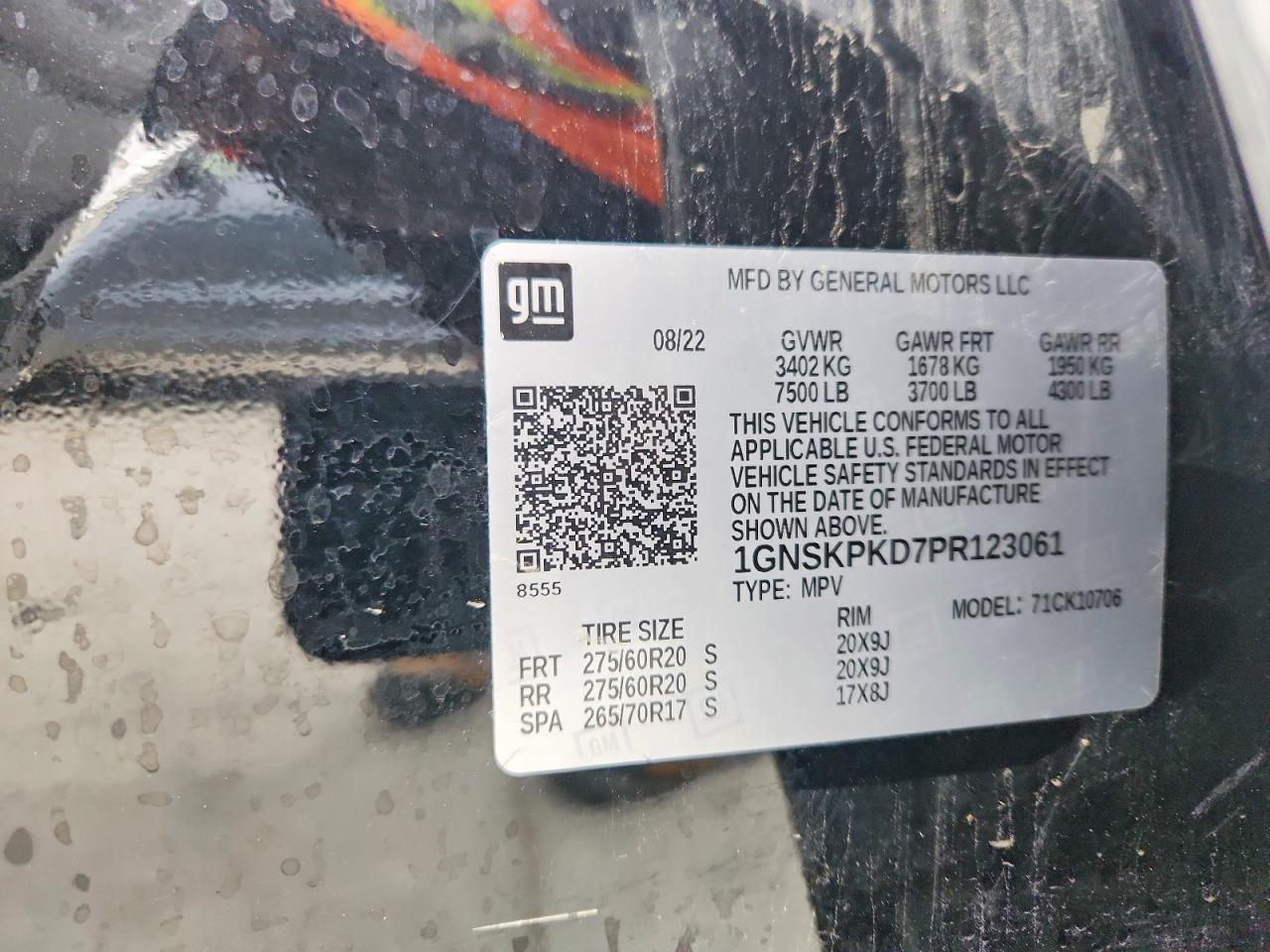 2023 Chevrolet Tahoe K1500 Z71 - zdjęcie 13