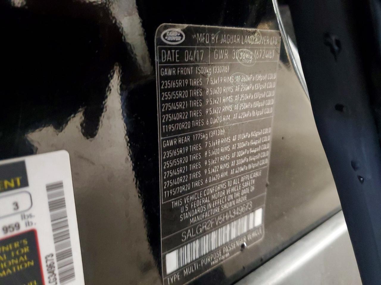 2017 Land Rover Range Rover - zdjęcie 13