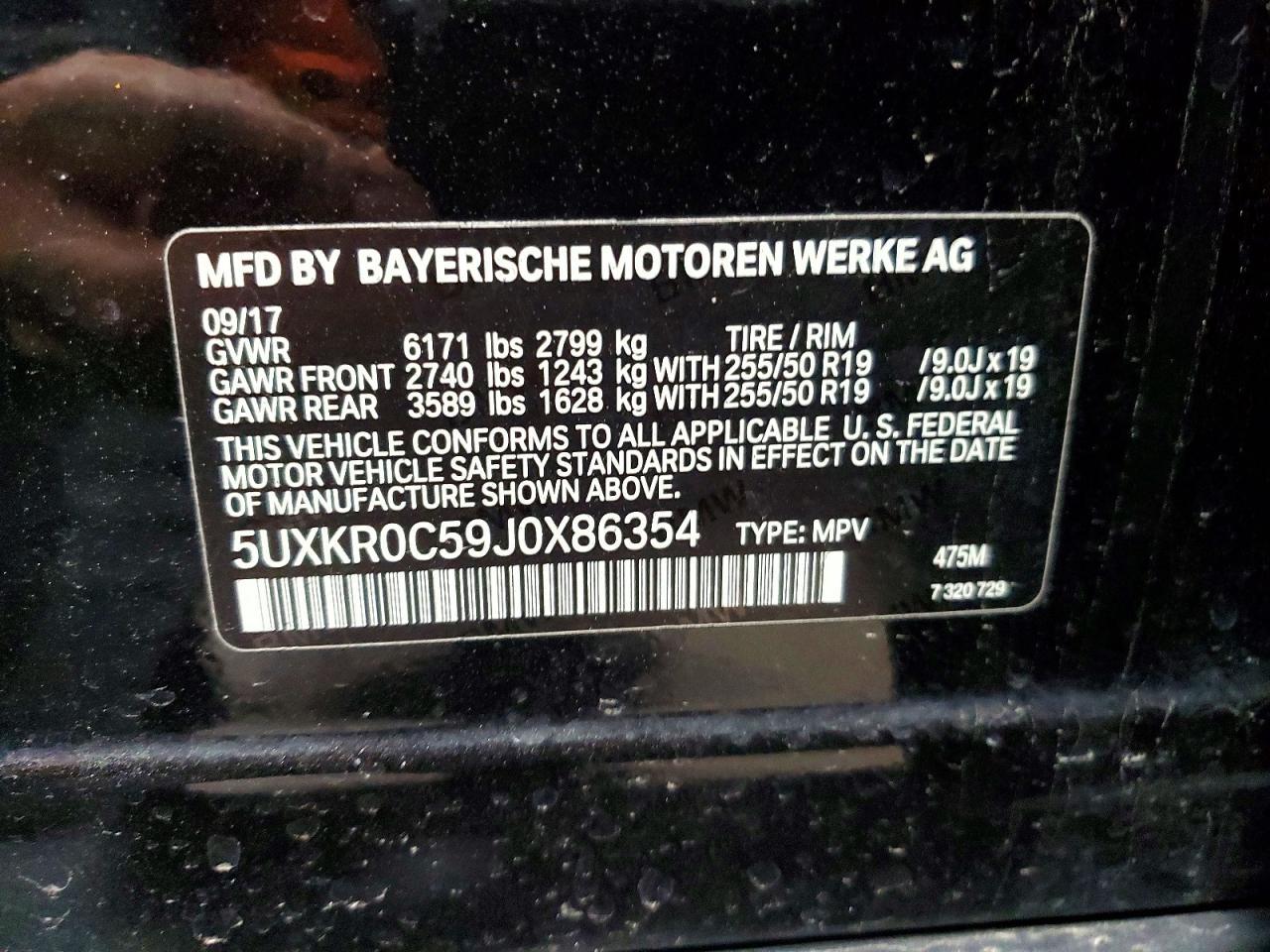 2018 BMW X5 xDrive35I - zdjęcie 12