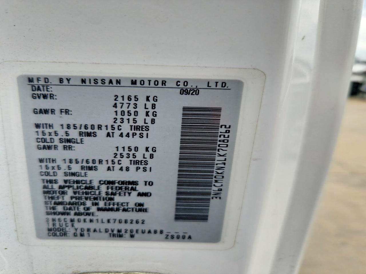 2020 Nissan Nv200 S - zdjęcie 14