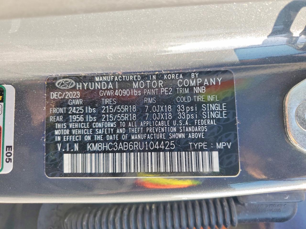 2024 Hyundai Kona - zdjęcie 14
