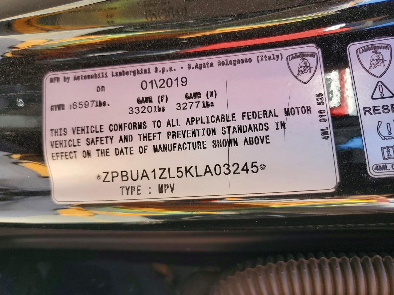 2019 Lamborghini Urus - zdjęcie 13