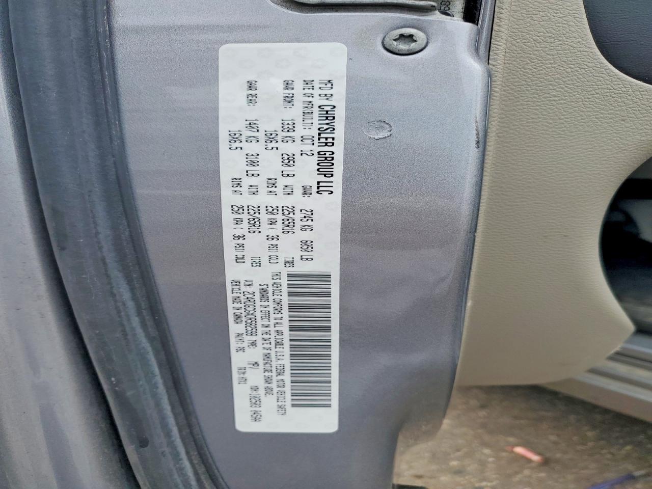 2013 Dodge Grand Caravan Sxt - zdjęcie 13