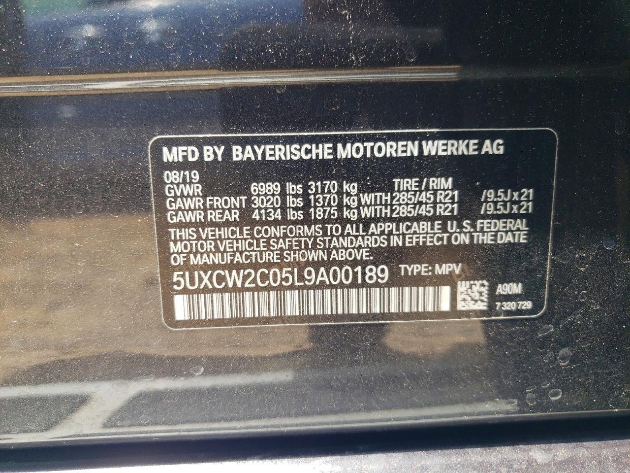 2020 BMW X7 xDrive40I - zdjęcie 13