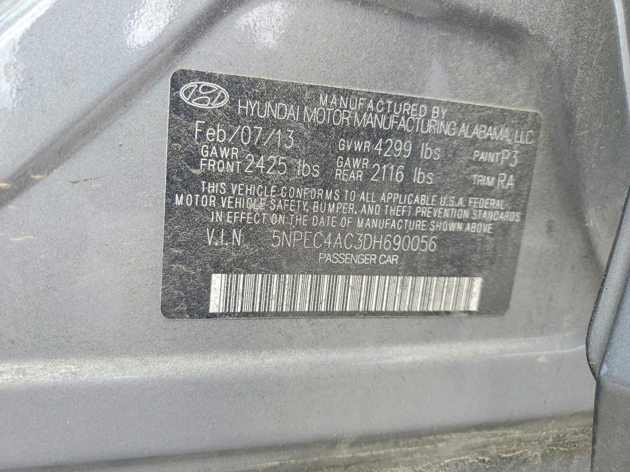 2013 Hyundai Sonata Limited - zdjęcie 12
