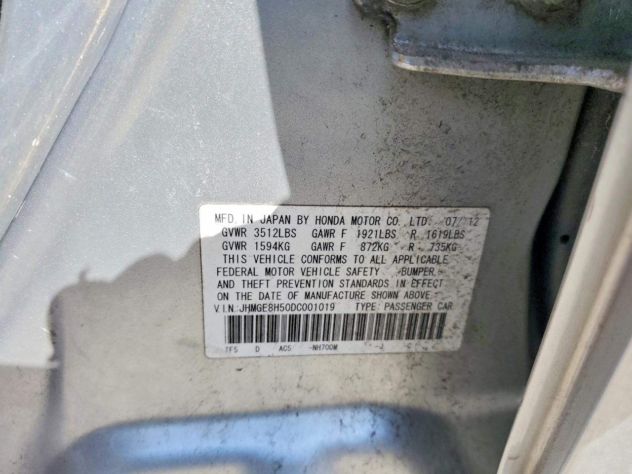 2013 Honda Fit - zdjęcie 23