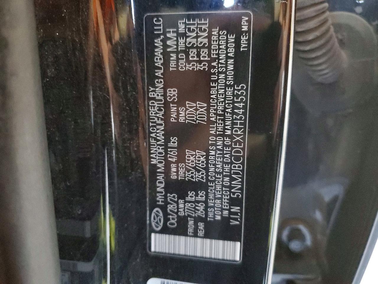 2024 Hyundai Tucson Sel - zdjęcie 14