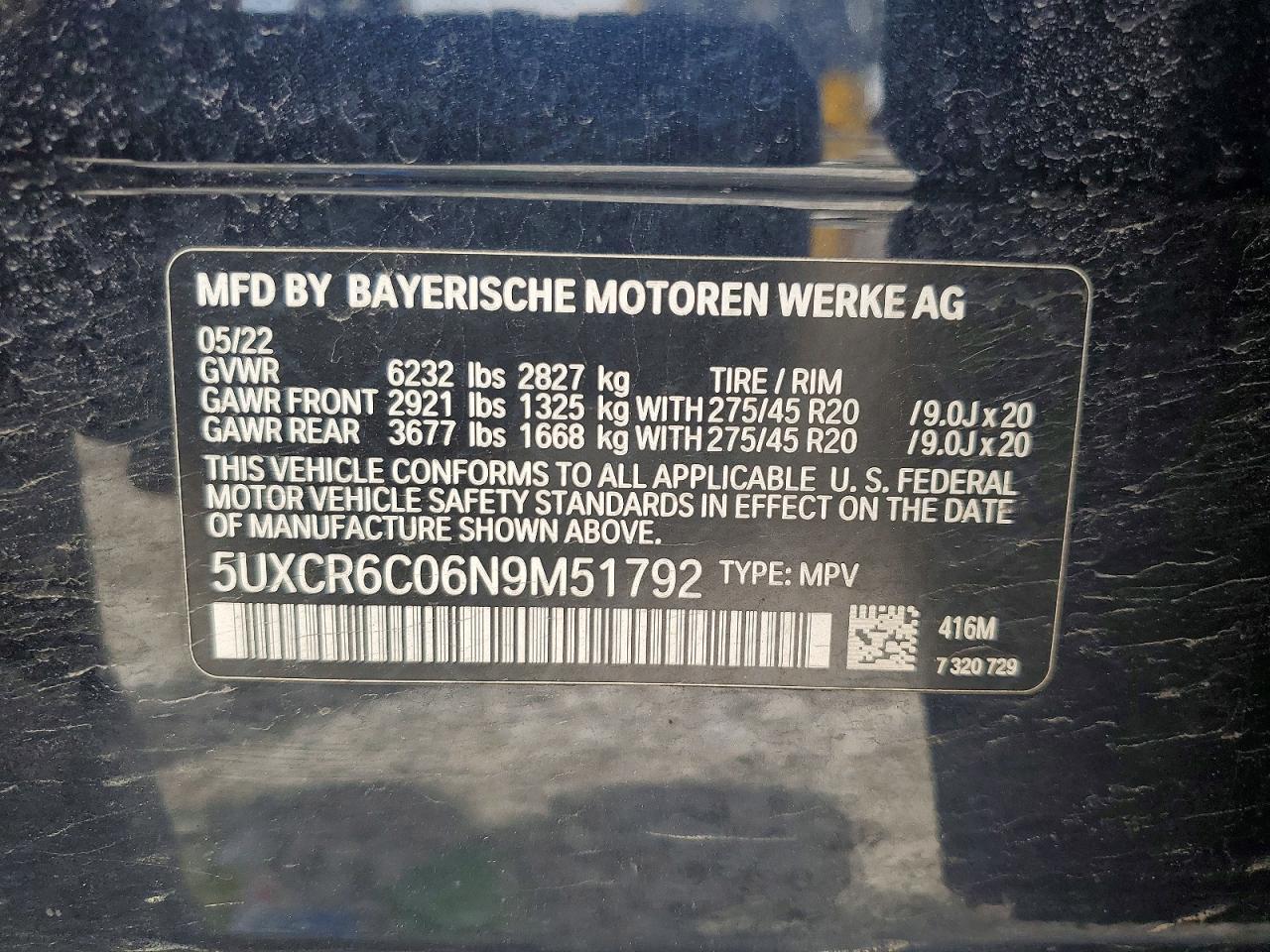 2022 BMW X5 xDrive40I - zdjęcie 13
